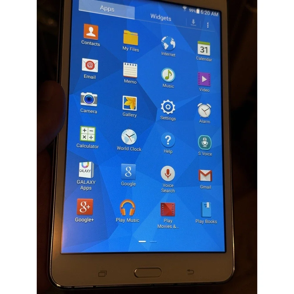 Samsung Galaxy Tab 4 SM-T230N 8GB, Wi-Fi, 7in - White , Good‎ Working Condition